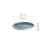 Creative Circular Ceramic Flat Plate Restaurant Service Plate Steak Plate Dessert Plates Sushi Plates Specialty Tableware