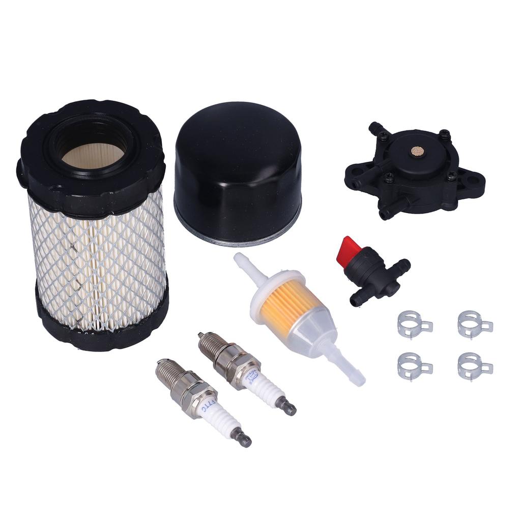 Lawn Mower Air Filter with Fuel Pump Oil Filter Fuel Filter Pre Filter for John Deere D100 D105