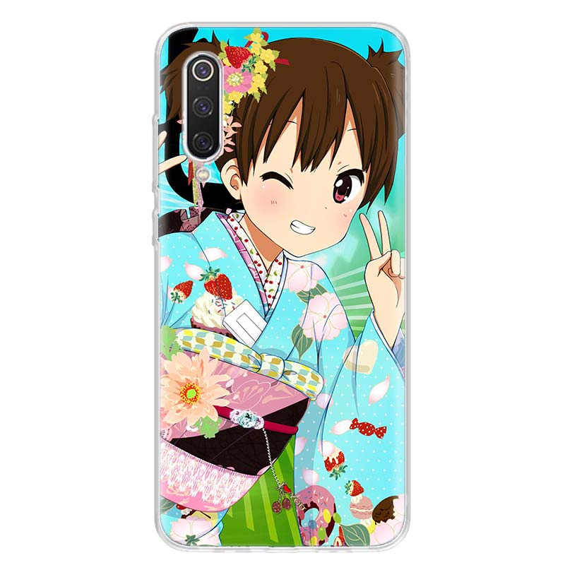 K on! Hirasawa Yui Anime For Xiaomi Redmi Note 14 13 12 11 10 Pro Phone Case 12S 11S 11T 11E Plus 14Pro 13Pro 12Pro 11Pro Cover