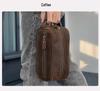 Men's Genuine Leather Clutch & Wash Bag - High-End Retro Design