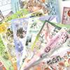 DIY Floral Stickers Book Flowers Bloom in Their Season Decorative Sticker New Y2K Stickers