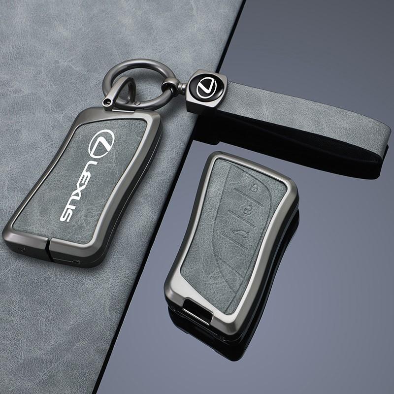 Leather Car Key Case Cover for Lexus UX250 UX260 Es Es350 UX200 UX250h ES200 ES300h ES350 US200 US260h 2018-2020 Car Accessories