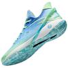 Anta Lightweight Series Comfortable Simple Shock Absorption Non-Slip Low-Top Basketball Shoes Men Sneakers Blue Green 112421614-4