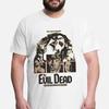 80s Horror Movie The Evil Dead Short Sleeve Crewneck TShirt For Halloween 0623 Zombie Night Graphic Tees All Size Tops S6xl