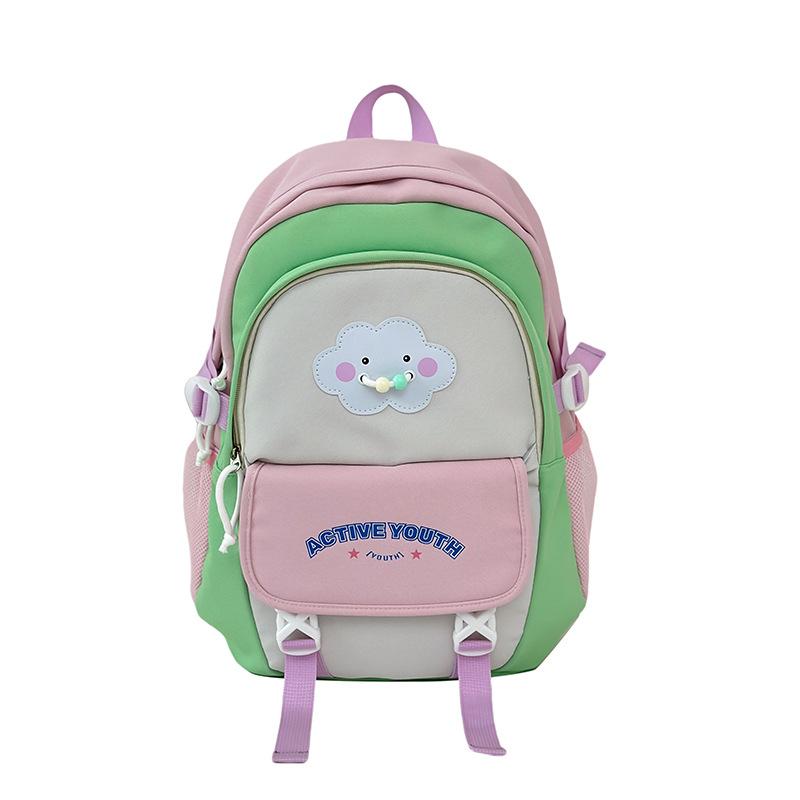 Backpack Simple Large Capacity Backpack Japanese Junior High School Students School Bag High Value Backpack Travel Backpack