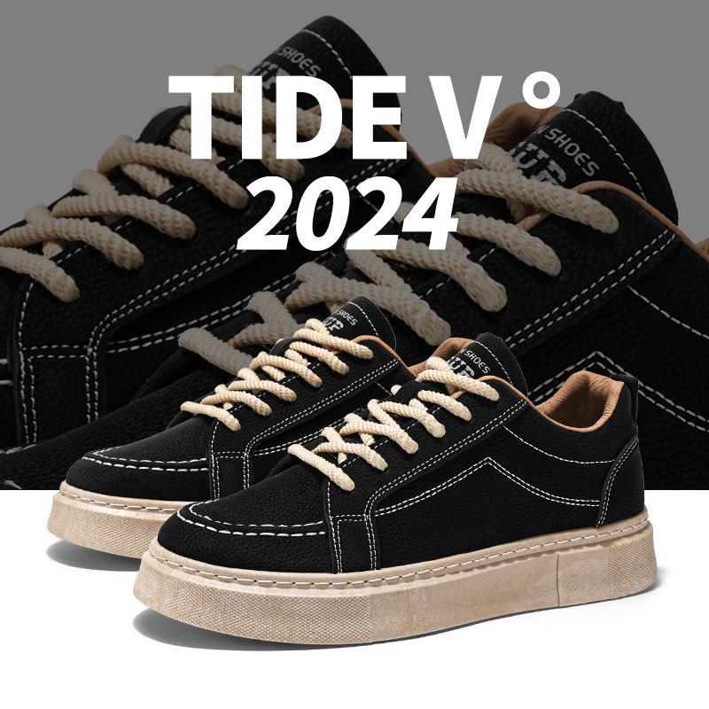 Pánské trendy sportovní ležérní boty ve stylu Hongkongu - Podzim 2024 Niche designové tenisky