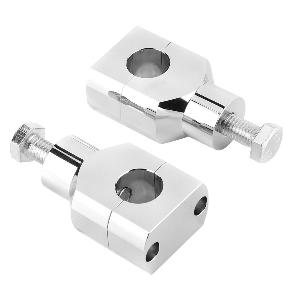2.5cm 1in Handlebar Risers Clamp with Bolt Universal Motorbike Parts Fit for Yamaha V‑Star