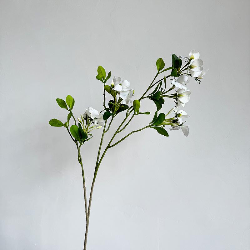 Pea Flower Scented Silk Faux Flowers for High-Class Living Room Decor & Photography Props