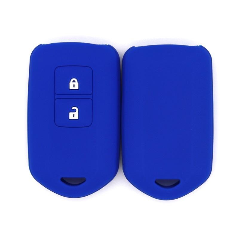 

Silicone key cover, suitable for Toyota Vios FS, Toyota Zhixuan X, and other models, providing shockproof protection for the key темно-синього кольору
