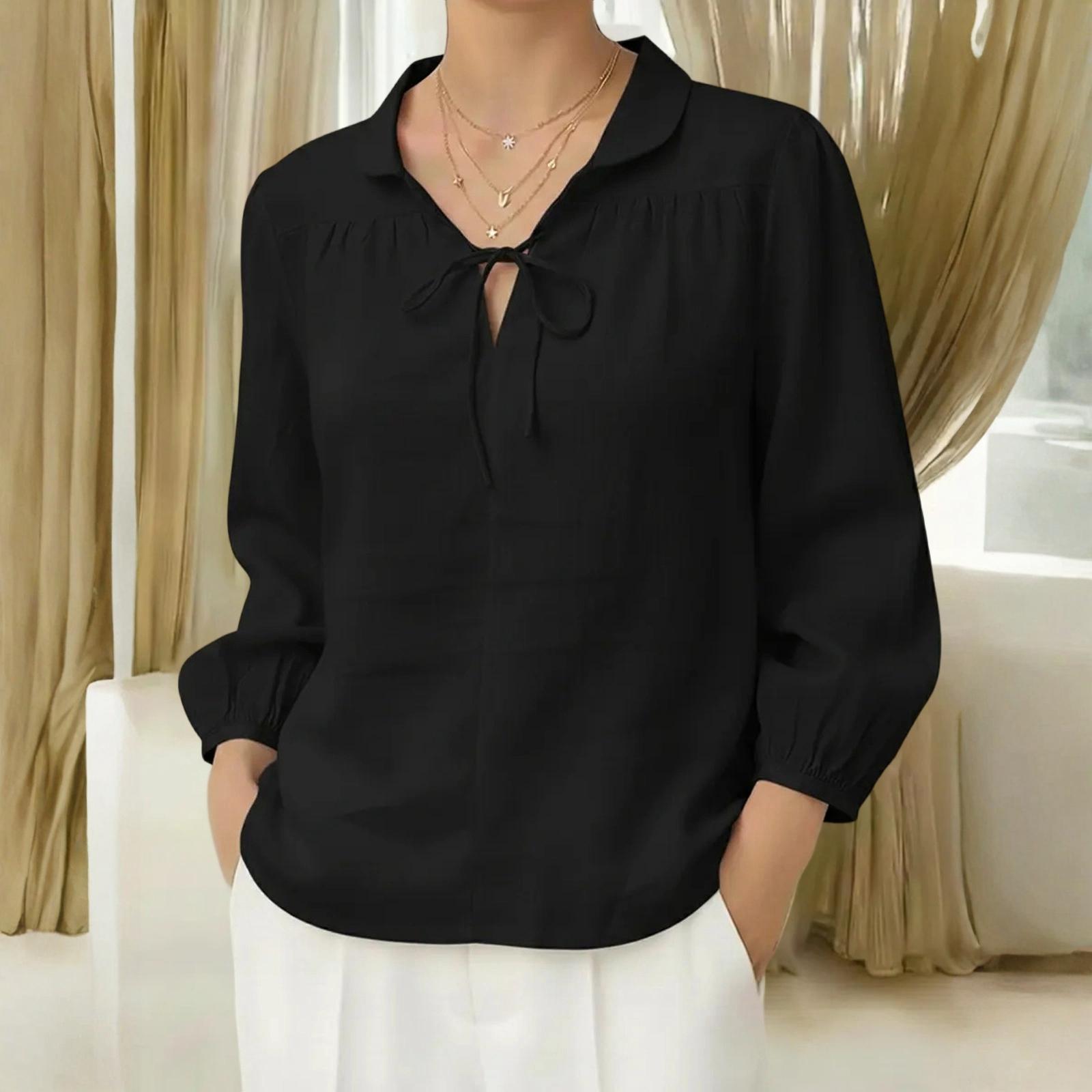 Women s Fashionable Casual -color Top XXL