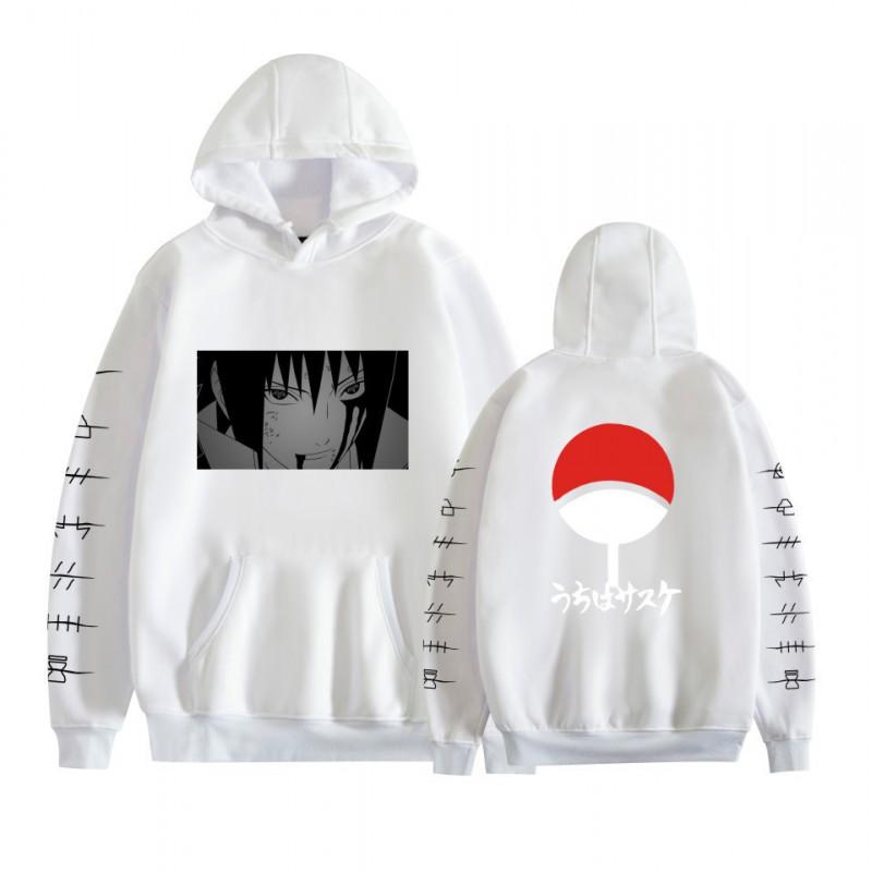 Anime Hoodie Naruto Inspired Casual Sweatshirt Teens Men Winter Warm Long Sleeve Pullover With 3D Pouch Pocket