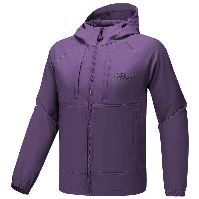 Skechers Men s Water-Repellent Hooded Sports Jacket 2XL