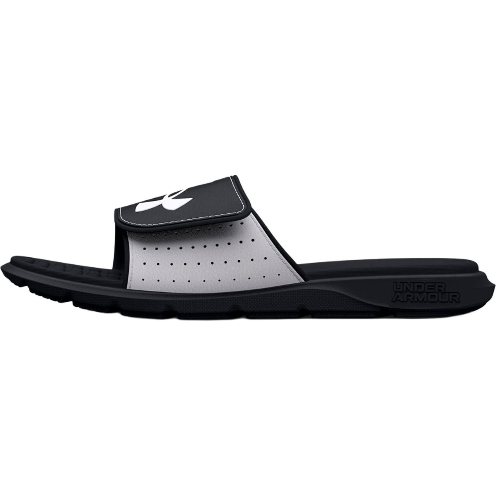 

Кроссовки Under Armour Ignite 7 Slide GS белые черные детские 3026036-102 36