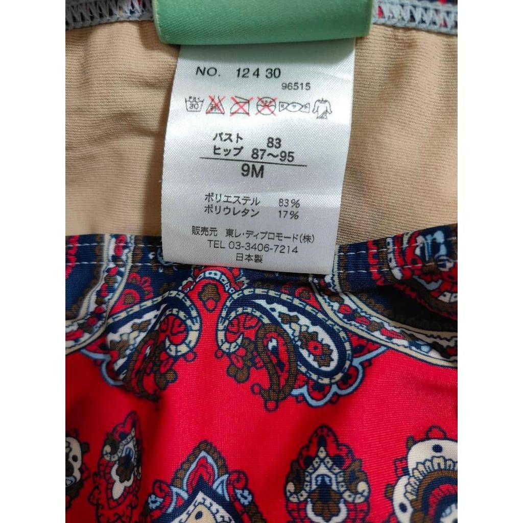 Used ALBA ROSA Paisley Bikini Separate Swimsuit