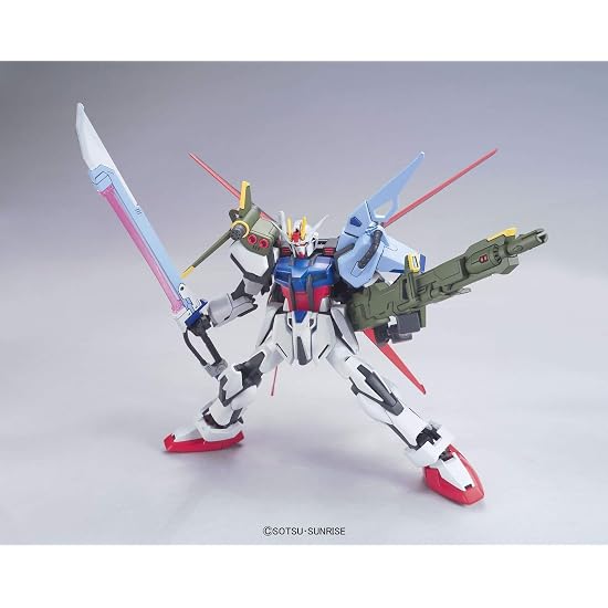 BANDAI SPIRITS HG Mobile Suit Gundam SEED R-17 GAT-X105 Perfect Strike Gundam Skala 1/144 Kod Koloru