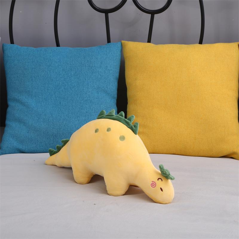 

Милая плюшевая игрушка-кукла дракончик с пузырями, мягкая подушка-динозавр, успокаивающая кукла, кукла для игрового автомата, тряпичная кукла 30cm жёлтый