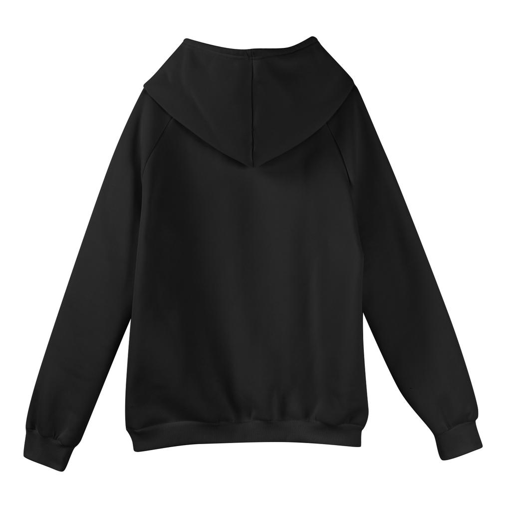 Men's Raglan Long Sleeve Hooded Sweatshirt