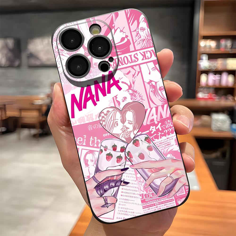 Anime N-Nana Osaki Phone Case For IPhone 17 Pro Max 15 Pro 16 14 Plus 12 13 Mini 11 Pro Shockproof Soft Cover