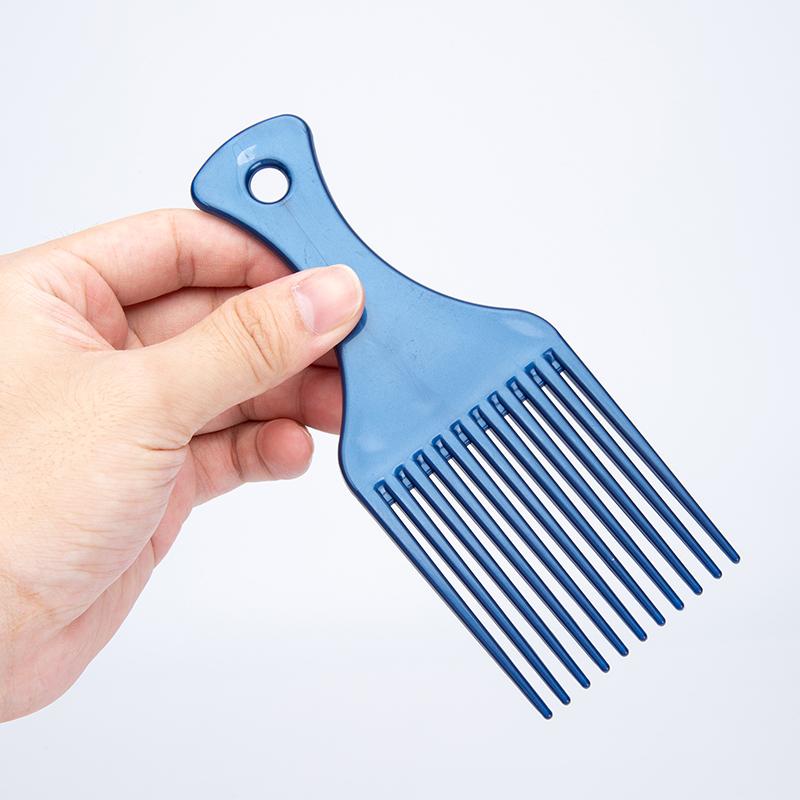 1pcs Professionl Men's Oil Head Comb for Hair Wide Teeth Fork Hairbrush Detangling Comb Home Salon Barber Hairdressing Tools