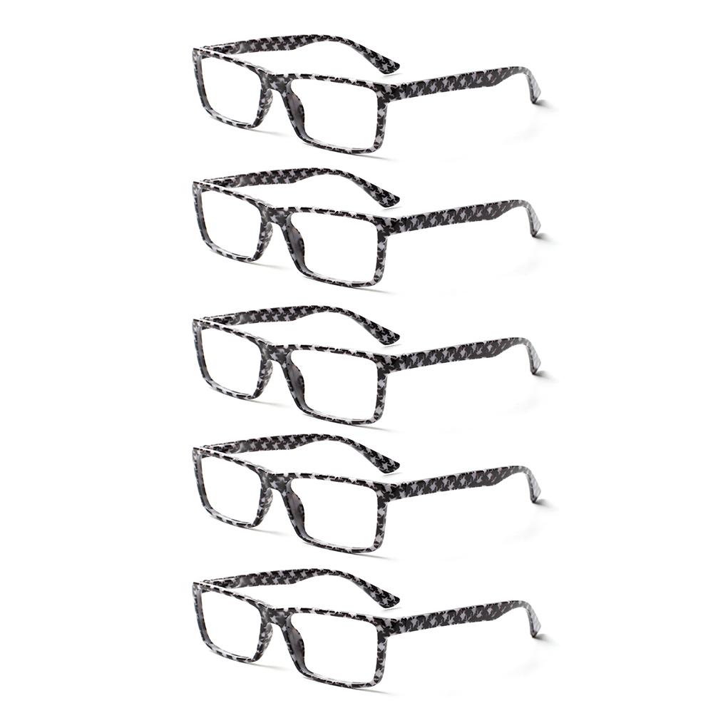 Turezing Reading Eyeglasses For Male And Female Spring Hinge Oval Frame Readers Quality-Made Prescription Glasses