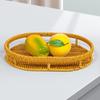 Multipurpose Storage Box Oval Bread Basket Durable Food Storage Basket  Household Storage
