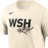 Nike City Connect Wordmark Letter Print Crew Neck Short Sleeve T-Shirt Men Tops Off-White N19915AWTL-0A3