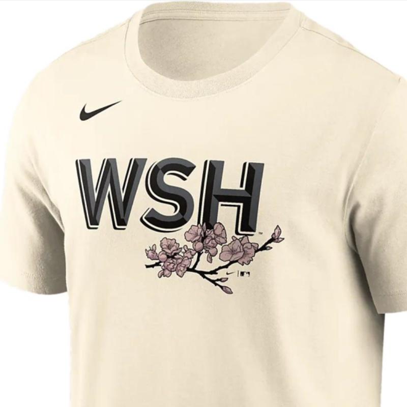 Nike City Connect Wordmark Letter Print Crew Neck Short Sleeve T-Shirt Men Tops Off-White N19915AWTL-0A3