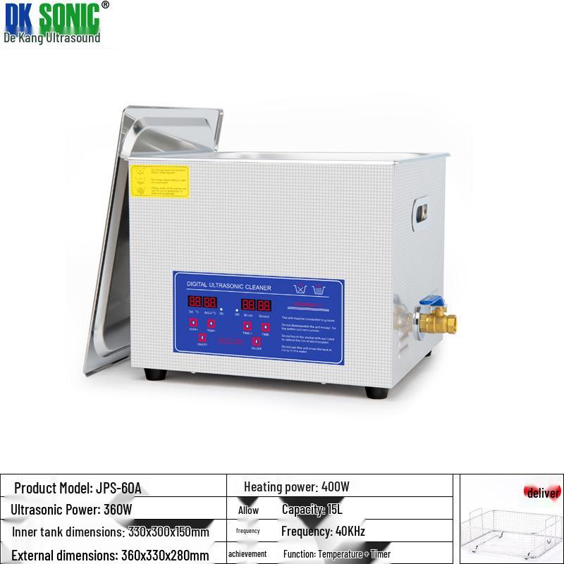 Compact Ultrasonic Cleaner for Dental and Jewelry Tools
