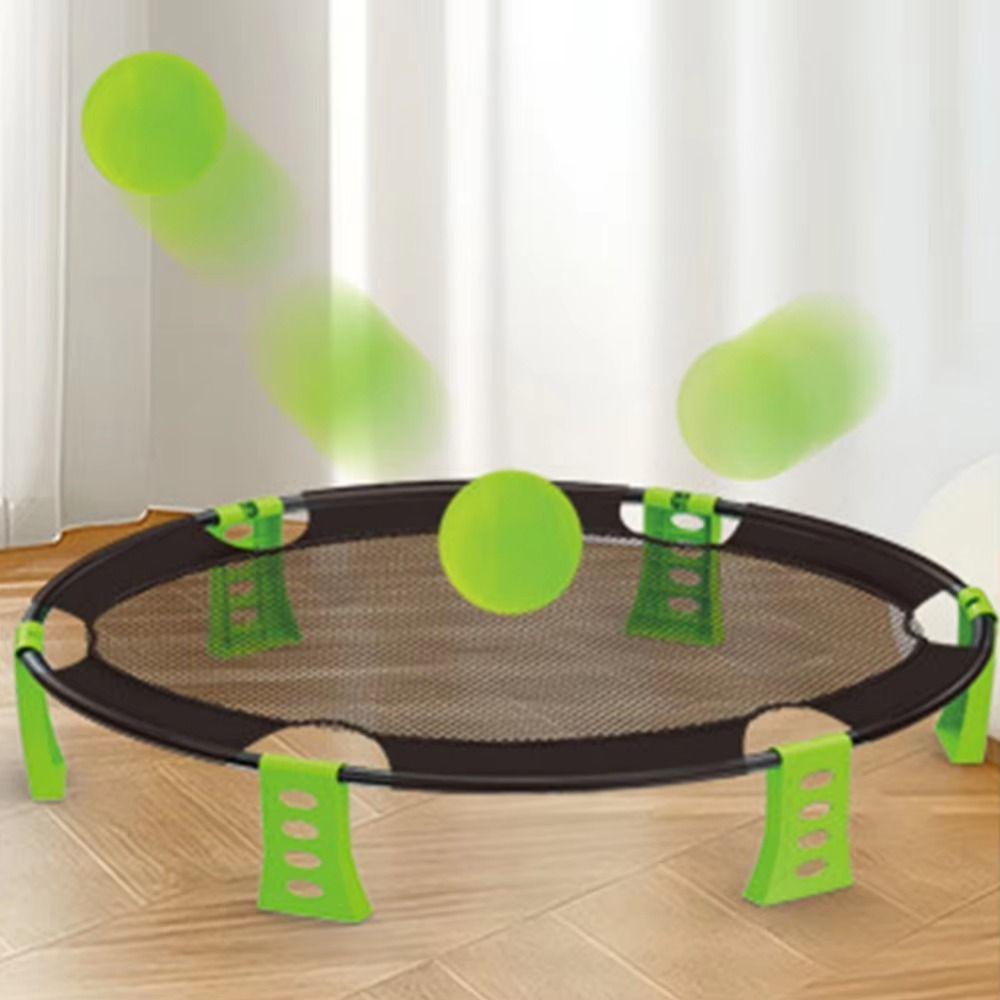 With Carry Bag Volleyball Battle Game Foldable Multiplayer Volleyball Toys Holiday