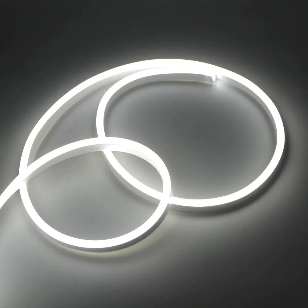 220v Led Strip Lights Waterproof 1m/3m/5m/10m Cob Tape Lights Outdoor Decoration Flexible Neon Strip