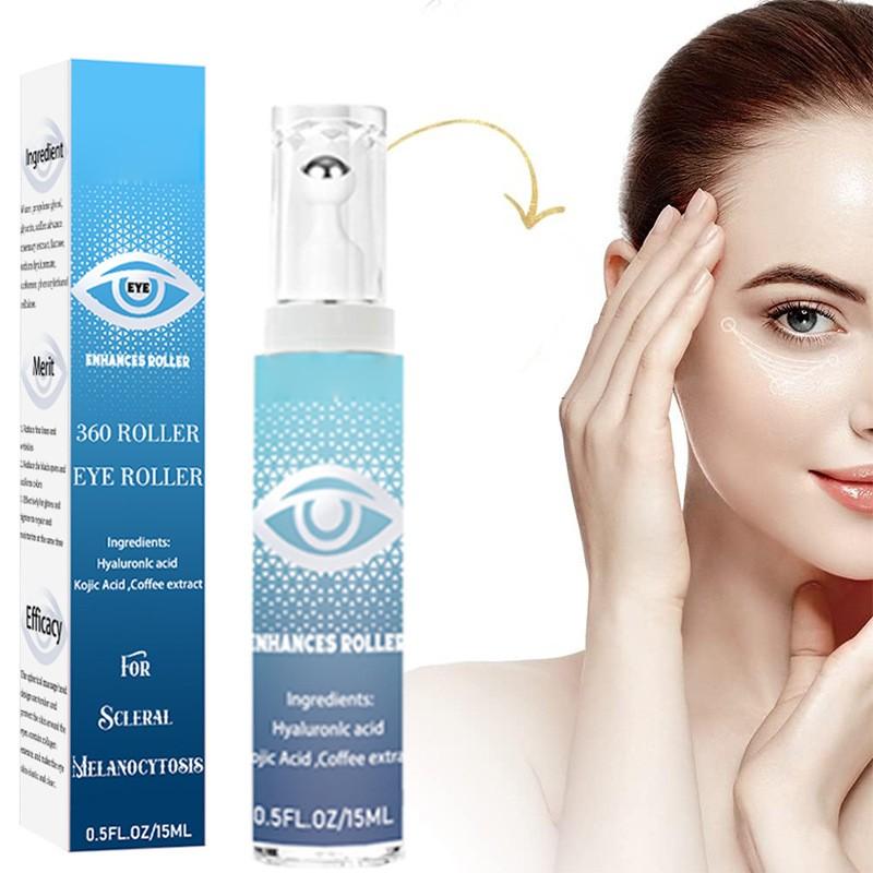 Falten Augen 5% Koffein Augen Creme Eye Roller Ball Creme Für Augenringe Verblasst Feine Linien Entfernen Augen Taschen 15ml
