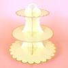 3-Layer Disposable Round Birthday Cupcake Dessert DIY Paper Craft Stand Dessert Display Rack Wedding Party Supplies Cake Tools