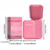Soft Pink - Face Blusher Natural Look Brighten Skin Powder Blush Enriched with Mango Butter Melting Texture Vegan Formula Non-Greasy Blush