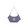Cotton Dumpling Bag, Shoulder Bag, Handbag, Shoulder Bag Women's Blue Casual 3ABQS023N-50NYD