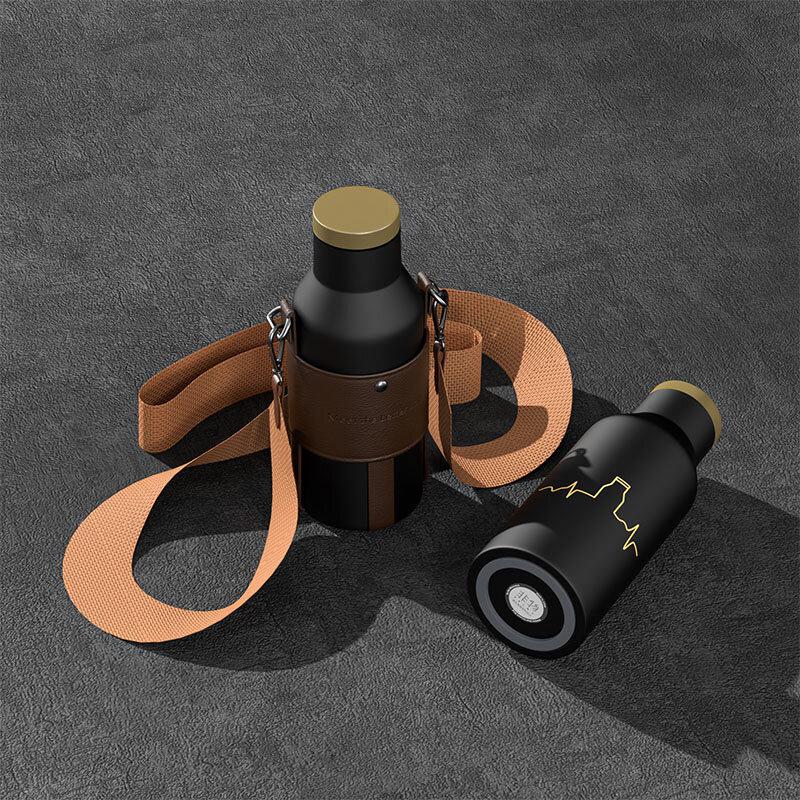 FeiWu Moonlight Fashion Insulated Bottle Set with Strap