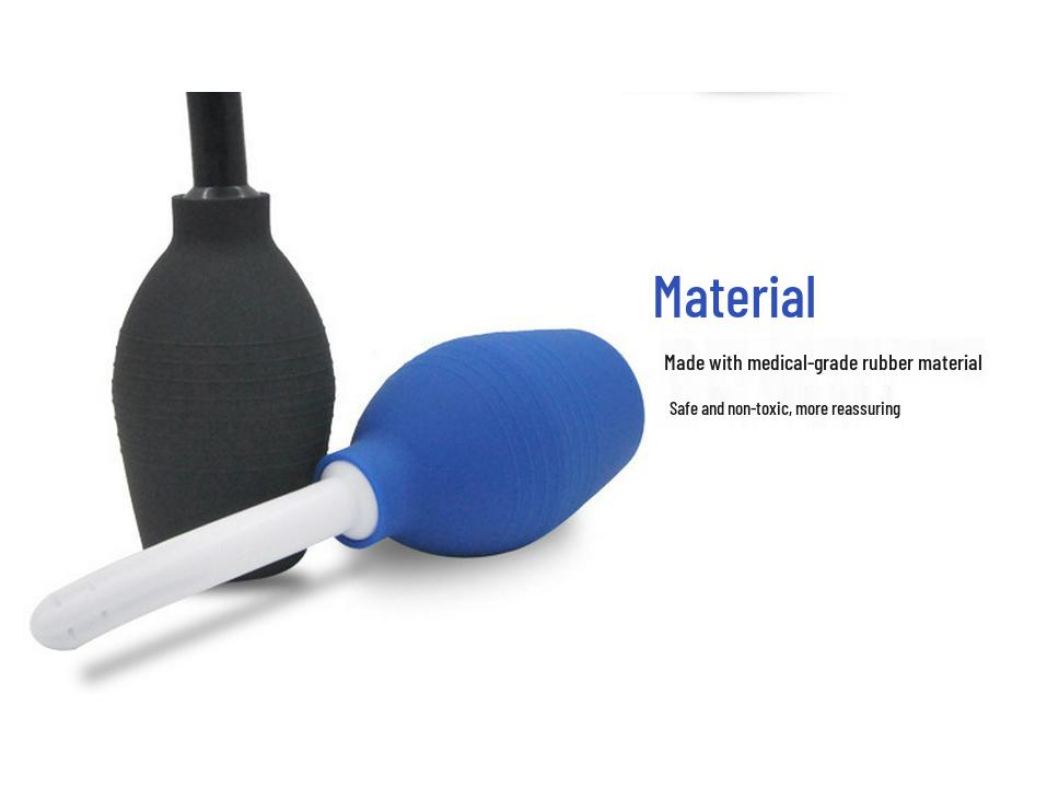 Ball Enema Irrigator Douche - Intimate SM Toys for Colon & Vaginal Cleansing