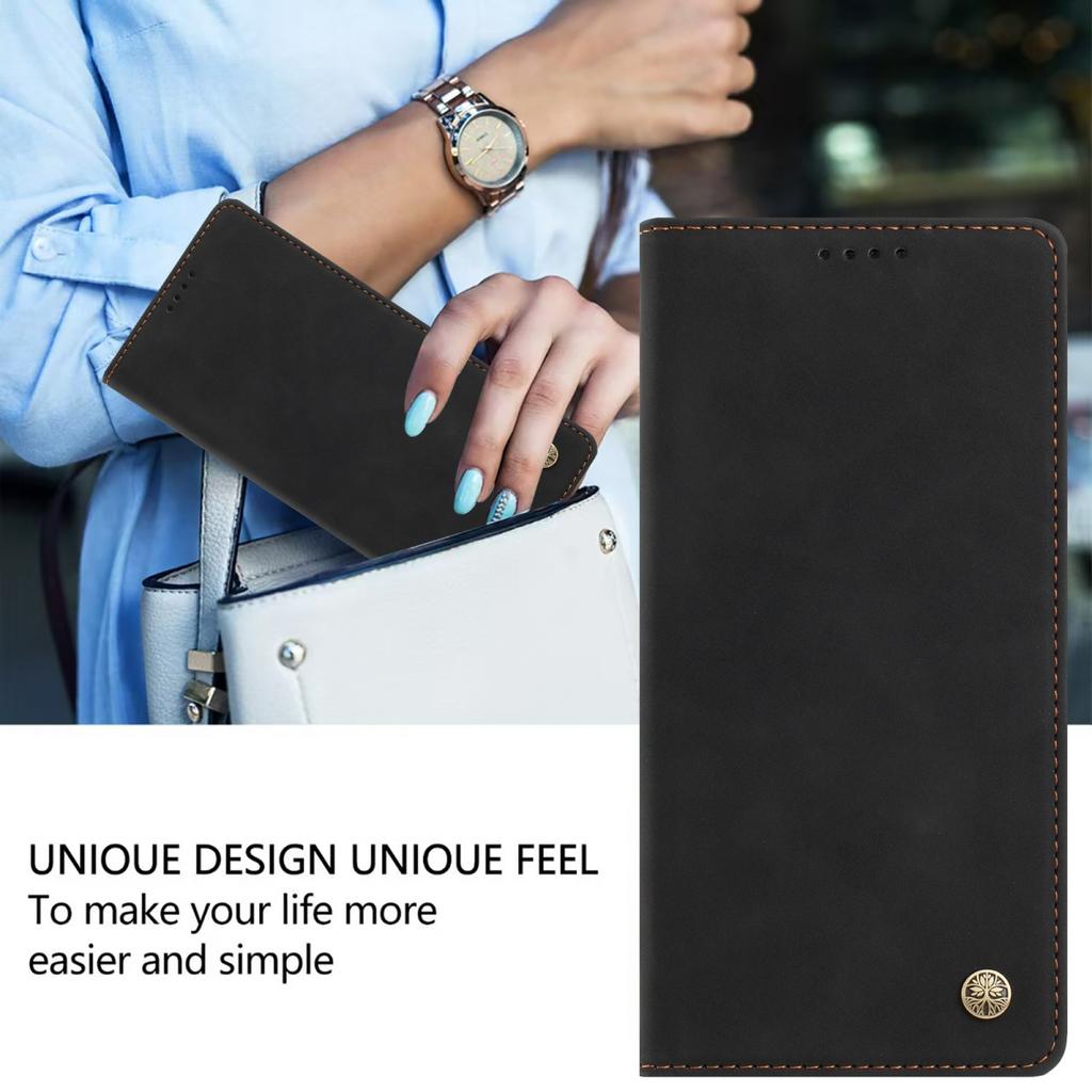 Leather Wallet Case on For Samsung Galaxy A57 A37 A17 A07 A56 A36 A26 A16 A06 A55 A35 A25 A15 A05 Flip Book Phone Cover