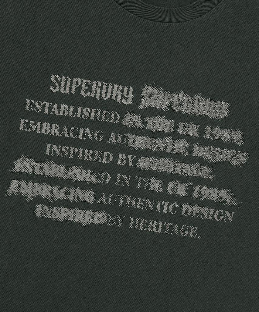 Syupeodeulai Vintage Lettering T-Shirt Dark Hunter Sduiscq41Dht