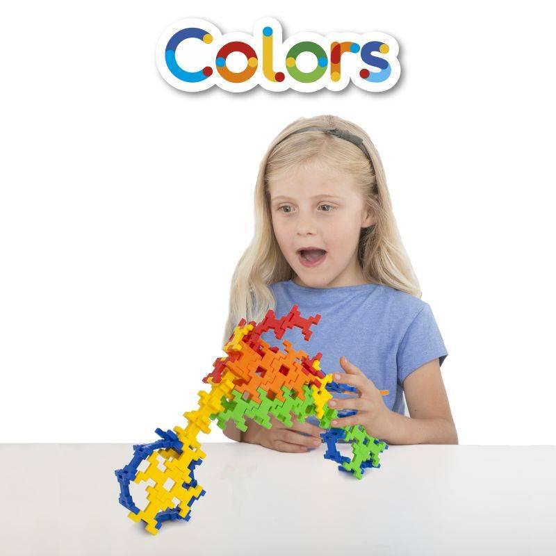 Klocki Konstrukcyjne Incastro Colors Maxi Kolorowe 100 Elementów 4+