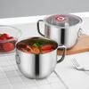Stainless Steel Ramen Food Container, Rustproof, Noodle Pot, Cooker for Household College