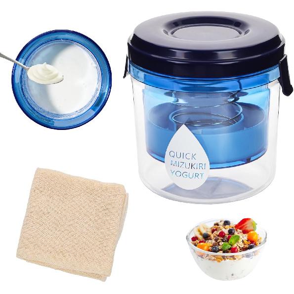Yogurt Strainer, Yogurt Maker Strainer & Cheese Cloth Multipurpose Yogurt Filter Maker Reusable Greek Yogurt Strainer Kitchen Tool for Juice Yogurt