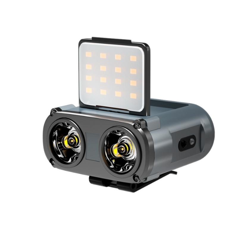 

Rechargeable Sensor Headlamp Ultra Bright LED Clip on Cap Light Waterproof Head Torch Flashlight Outdoor Fishing Camping Lamp 6-8h