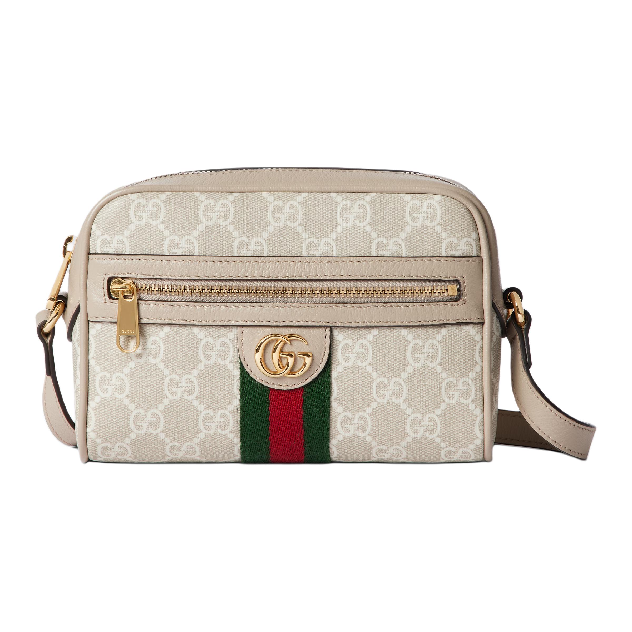 

Gucci GG Supreme Classic Logo Canvas Mini Shoulder Bag Women Shoulder Bag Beige White 816359-2ZGMN-9643 Basic Set (Bag+Dust Bag)