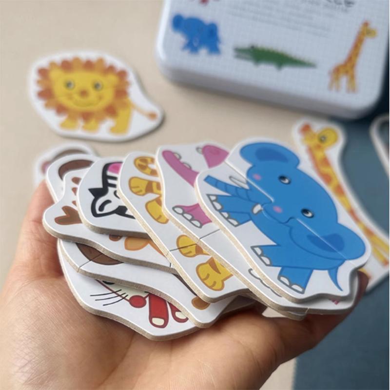Children'S Early Education Creative Puzzle Building Block Intellectual Development Cognitive Enlightenment Paired Toys