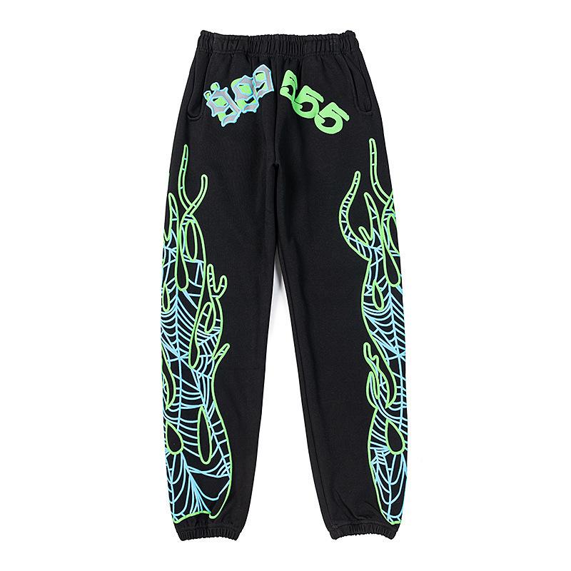 Felpa Unisex con Stampa Grafica di Lettere Vestibilità Larga Pullover Streetwear Set di Felpa e Pantaloni per Coppia
