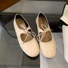 Fashion Fashion Butterfly-Knot Women Mary Janes Flats Shoes Casual Soft Female Shallow Footwear Round Toe Ladies Flats With Shoes