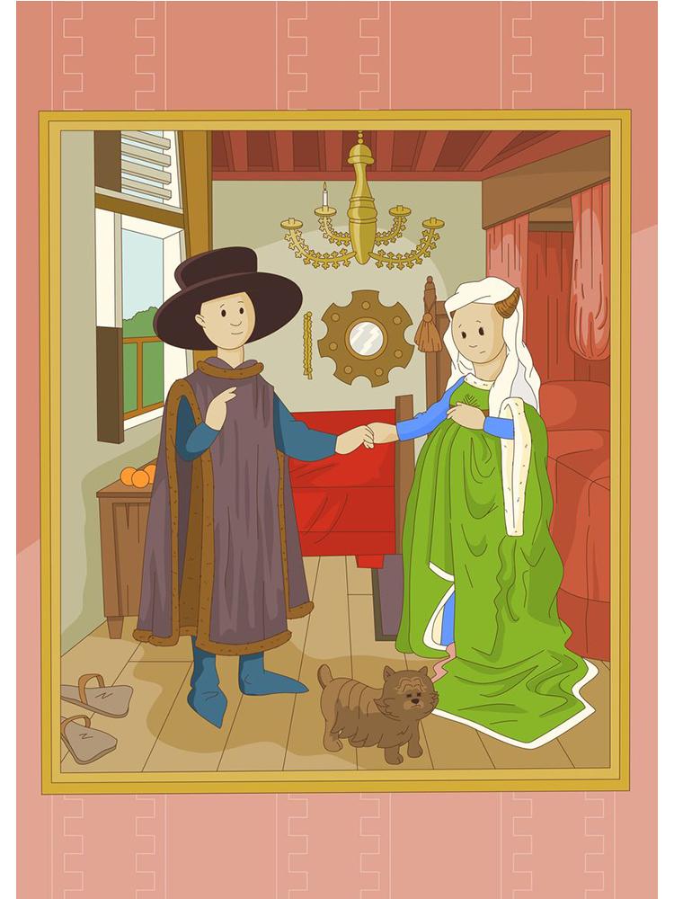 Pictură faimoasă drăguță, poster de artă din desene animate și imprimeuri, picturi pe pânză, artă de perete pentru sufragerie, decorarea casei