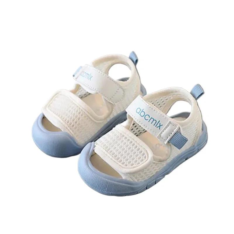 Child Boy Girl Beach Sandals Summer Sandal Mesh Kids Sport Shoes 0-3 years