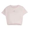 Cropped Short Sleeve Tee Pink Women's KE8052