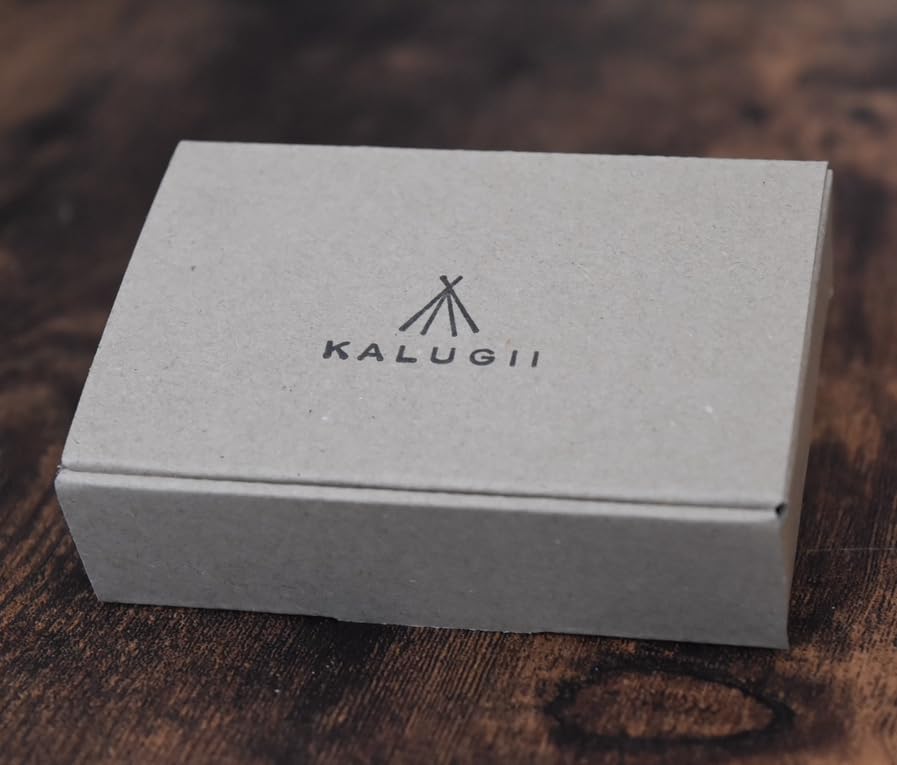 Hervidor KALUGII Trangia con boquilla dedicada (Titanio) Se fija a la tapa para almacenamiento, Goteo de café, Ultraligero, Boquilla de goteo Skitter, Camping